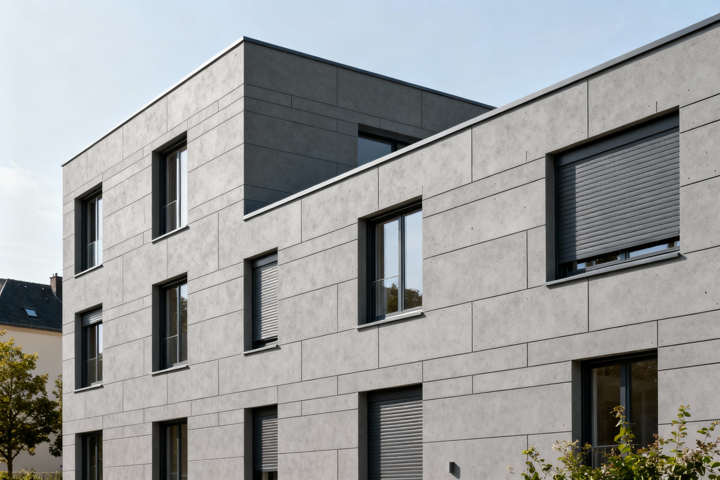 Bardage fibrociment professionnel au Luxembourg