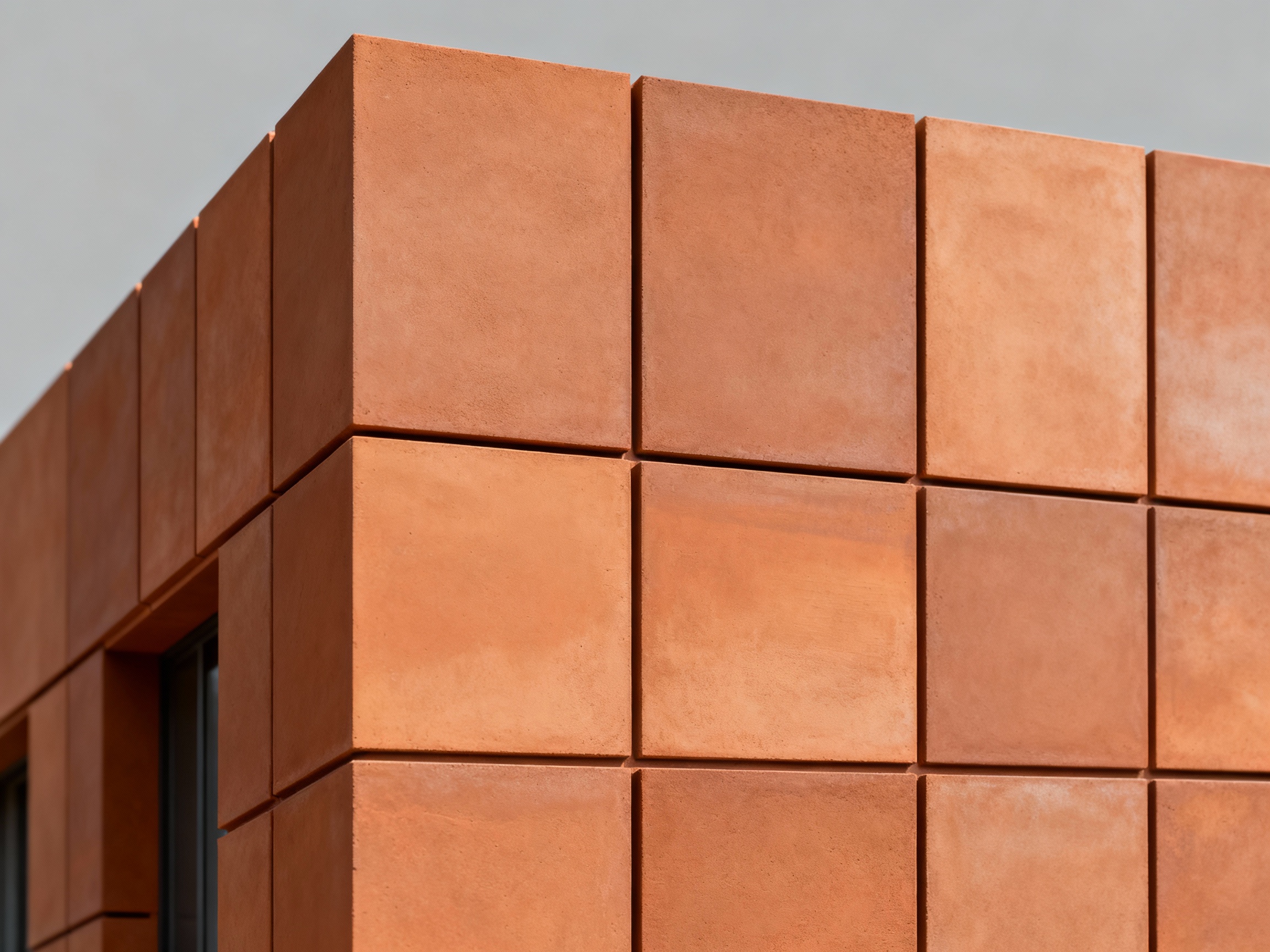 Panneaux terre cuite