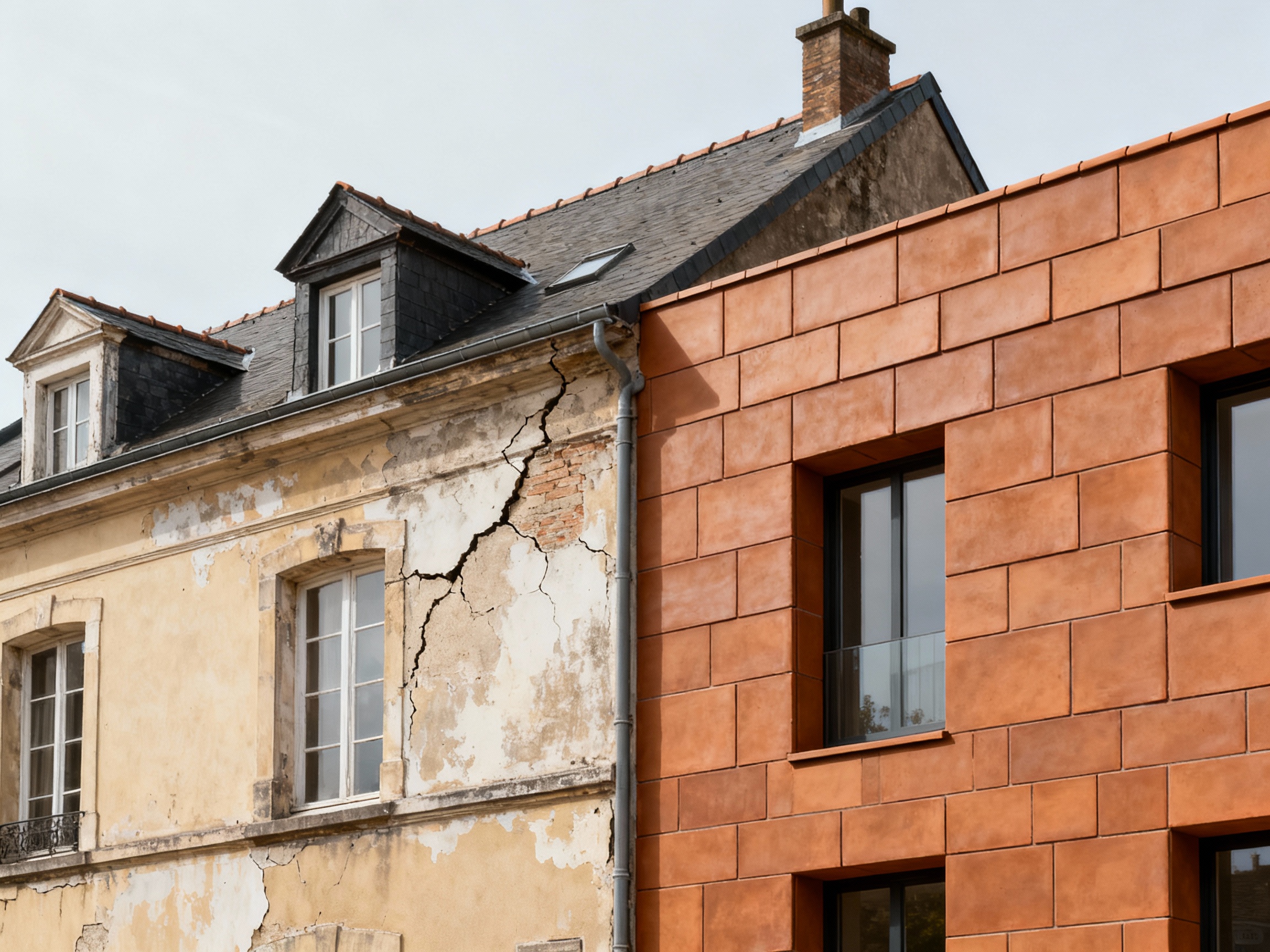 Rénovation patrimoine terre cuite